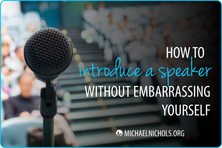 How To Welcome A Keynote Speaker